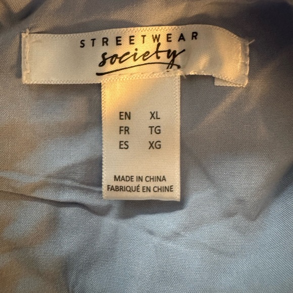 Streetwear Society Sky Blue Dress - Picture 5 of 5
